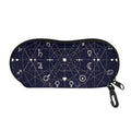 Geometric Zodiac Signs Print Glasses Case