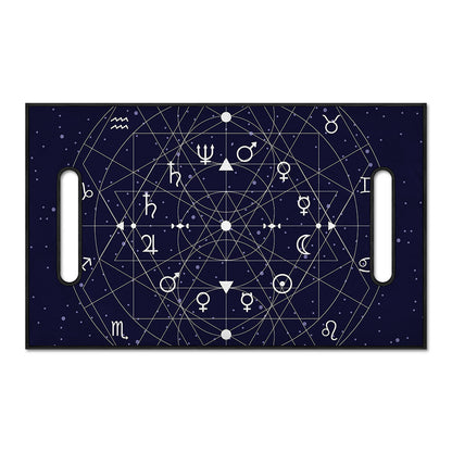 Geometric Zodiac Signs Print Golf Cart Seat Cover
