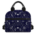 Geometric Zodiac Signs Print Insulated Lunch Bag