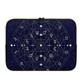 Geometric Zodiac Signs Print Laptop Sleeve