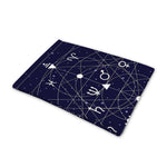 Geometric Zodiac Signs Print Pet Cooling Mat Cover