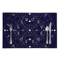 Geometric Zodiac Signs Print Placemat