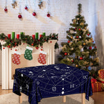 Geometric Zodiac Signs Print Tablecloth