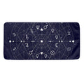 Geometric Zodiac Signs Print Towel