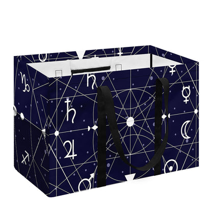Geometric Zodiac Signs Print Utility Tote Bag