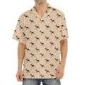 German Shepherd Dog Pattern Print Aloha Shirt