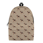 German Shepherd Dog Pattern Print Backpack