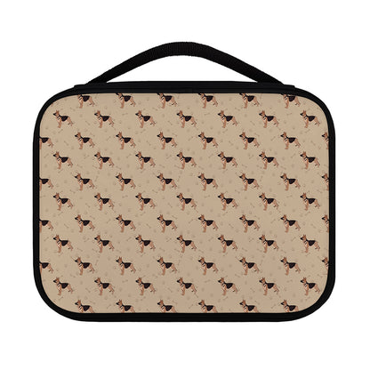 German Shepherd Dog Pattern Print Classic Bible Case