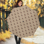 German Shepherd Dog Pattern Print Foldable Umbrella