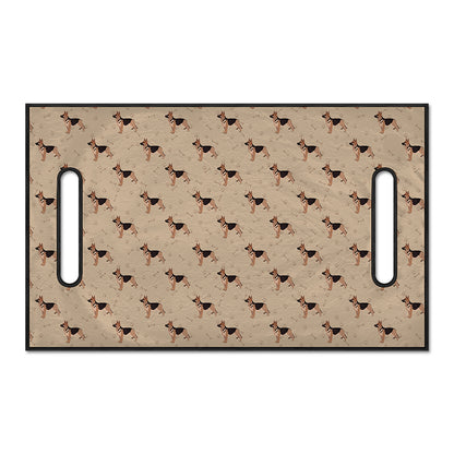 German Shepherd Dog Pattern Print Golf Cart Seat Cover