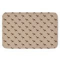 German Shepherd Dog Pattern Print Indoor Door Mat