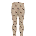 German Shepherd Dog Pattern Print Men's Leggings