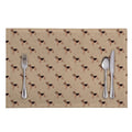 German Shepherd Dog Pattern Print Placemat