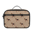 German Shepherd Dog Pattern Print Portable Lunch Bag