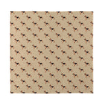 German Shepherd Dog Pattern Print Silk Bandana