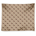 German Shepherd Dog Pattern Print Tapestry