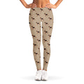German Shepherd Dog Pattern Print Women's Leggings