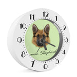 German Shepherd Dog Portrait Print Alarm Clock