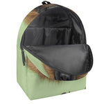 German Shepherd Dog Portrait Print Backpack