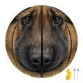 German Shepherd Dog Portrait Print Basketball