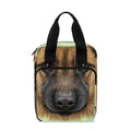 German Shepherd Dog Portrait Print Bible Tote Bag