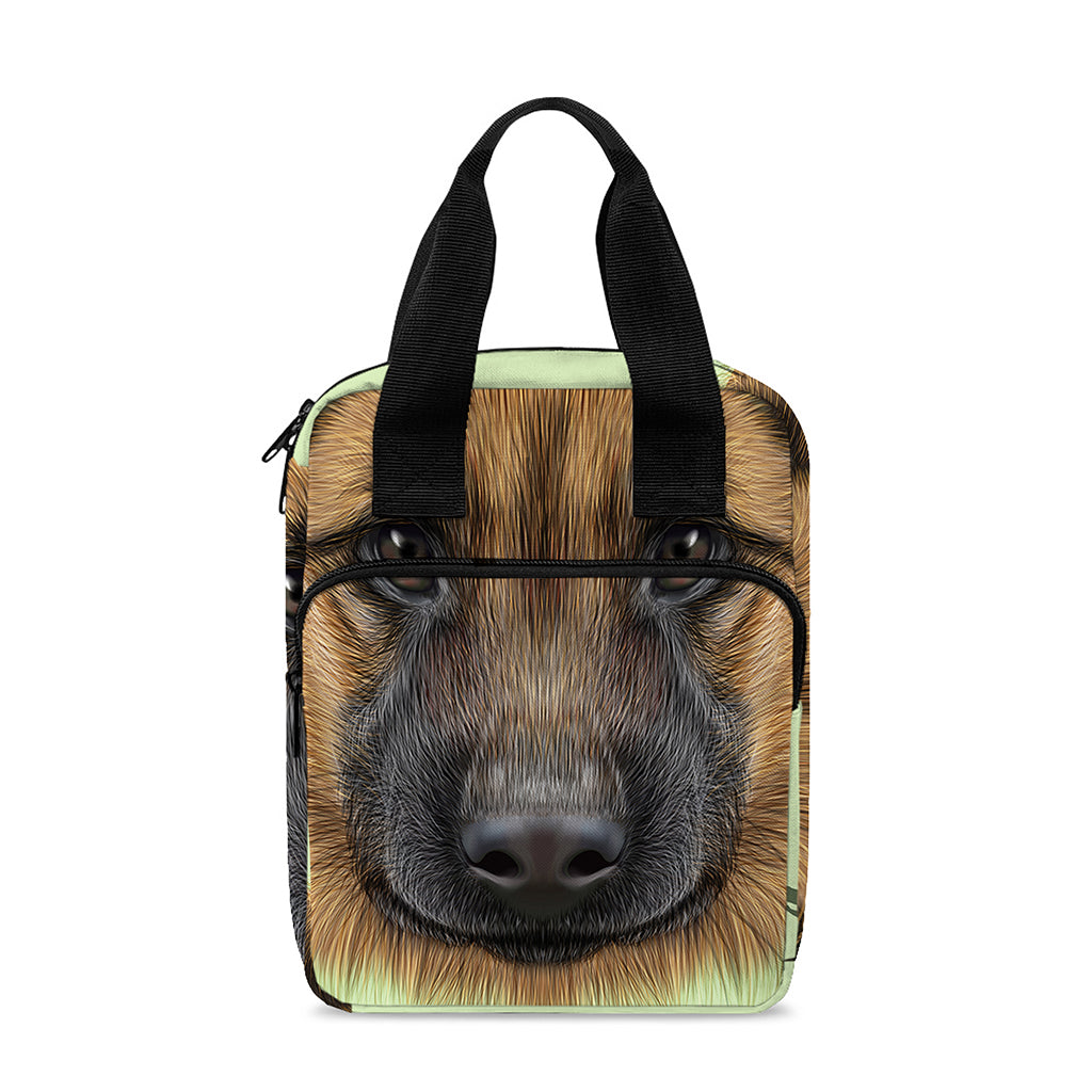 German Shepherd Dog Portrait Print Bible Tote Bag