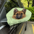 German Shepherd Dog Portrait Print Car Side Mirror Covers