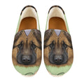 German Shepherd Dog Portrait Print Casual Shoes