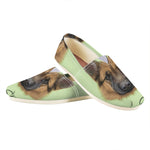 German Shepherd Dog Portrait Print Casual Shoes
