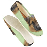 German Shepherd Dog Portrait Print Casual Shoes