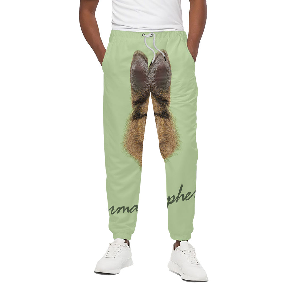 German Shepherd Dog Portrait Print Cotton Pants