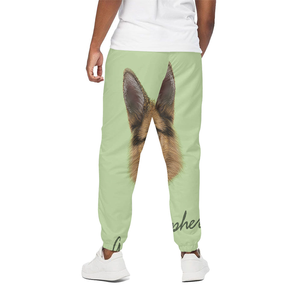 German Shepherd Dog Portrait Print Cotton Pants