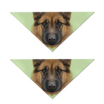 German Shepherd Dog Portrait Print Dog Bandana
