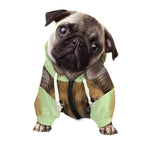 German Shepherd Dog Portrait Print Dog Zip Up Hoodie