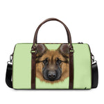 German Shepherd Dog Portrait Print Duffle Bag
