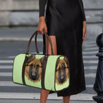 German Shepherd Dog Portrait Print Duffle Bag
