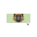 German Shepherd Dog Portrait Print Extended Mouse Pad