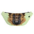 German Shepherd Dog Portrait Print Fanny Pack