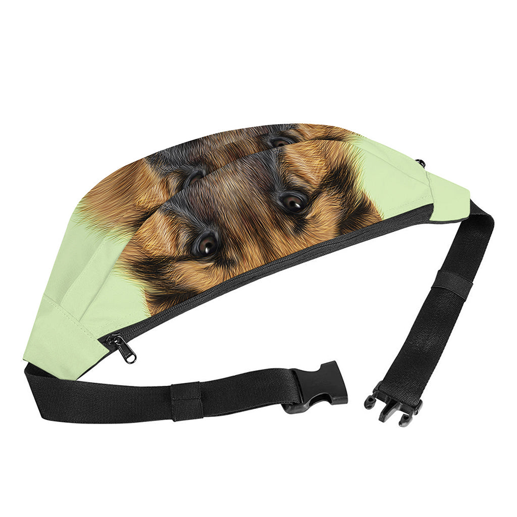 German Shepherd Dog Portrait Print Fanny Pack