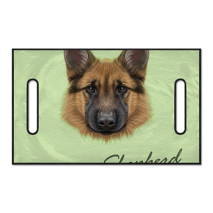 German Shepherd Dog Portrait Print Golf Cart Seat Cover