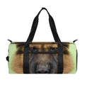 German Shepherd Dog Portrait Print Gym Bag