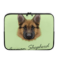 German Shepherd Dog Portrait Print Laptop Sleeve