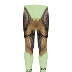 German Shepherd Dog Portrait Print Men's leggings