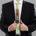German Shepherd Dog Portrait Print Necktie