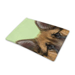 German Shepherd Dog Portrait Print Pet Cooling Mat Cover