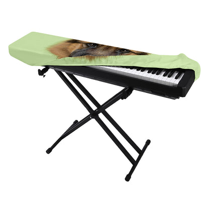 German Shepherd Dog Portrait Print Piano Keyboard Cover