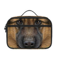 German Shepherd Dog Portrait Print Portable Lunch Bag