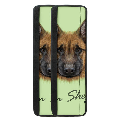 German Shepherd Dog Portrait Print Refrigerator Handle Covers