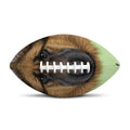 German Shepherd Dog Portrait Print Rugby Ball