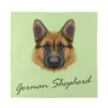 German Shepherd Dog Portrait Print Silk Bandana